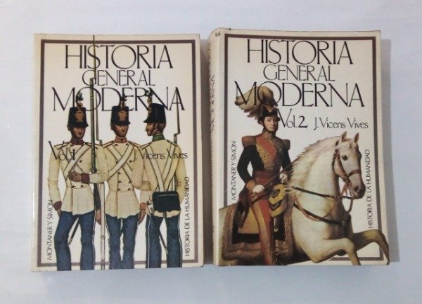 Producto - Historia general moderna - J Vicens Vives - Montaner y Simon 1979 - 2 vol