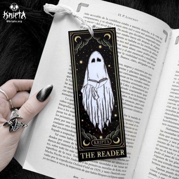 Producto - Señalador de Libro - Fantasma The Reader