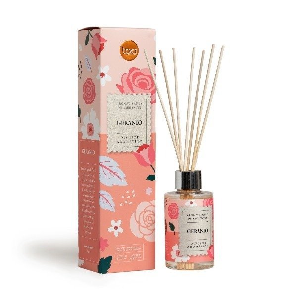 Producto - Difusor con varillas TAO 125ml- Geranio