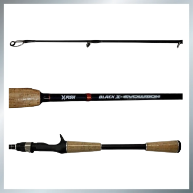 Producto - Caña X-fish Black Evolution 1.95m