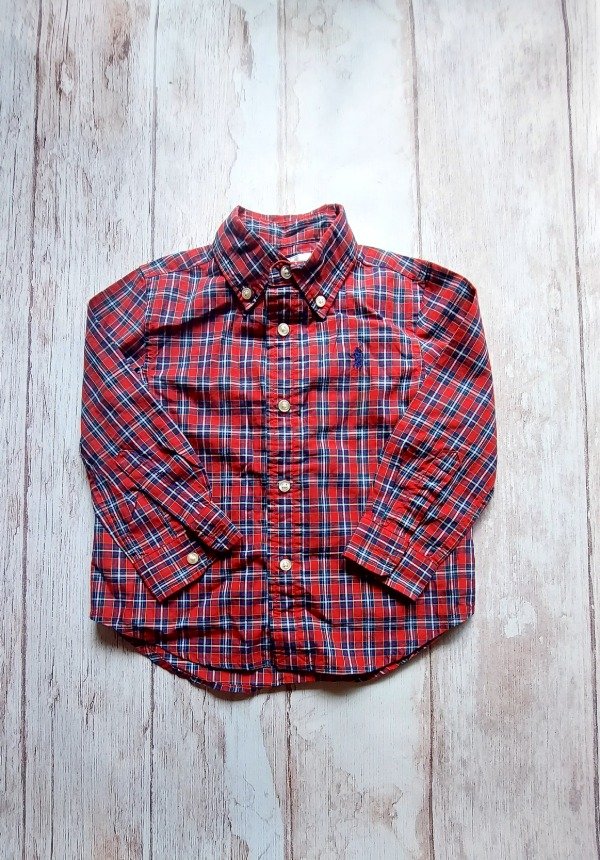 Producto - CAMISA CUADRILLE RALPH LAURENT 18 MESES