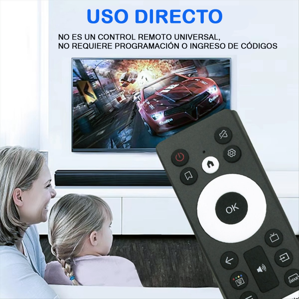 Producto - Control Remoto Para Smart Tv Hyundai Quantic Quint Tedge - 2