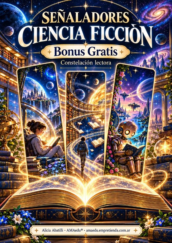 Producto - SEÑALADORES CIENCIA FICCIÓN (Material Gratuito)