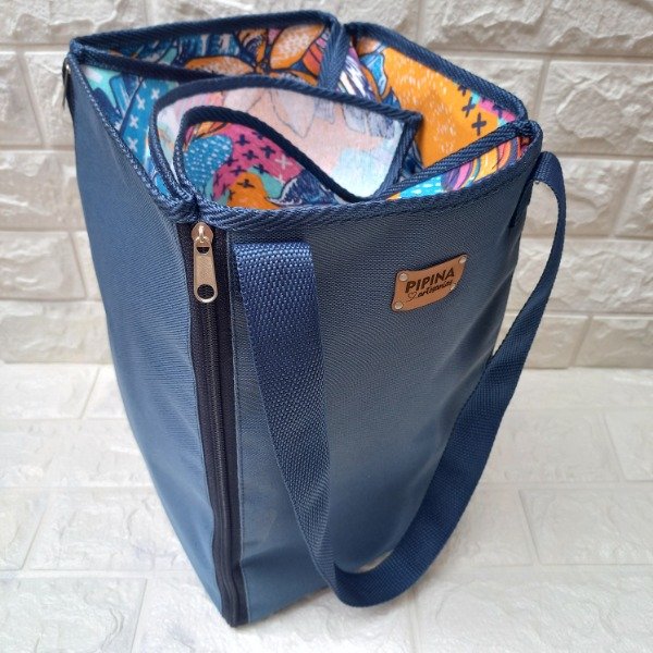 Producto - Bolso mantel azul