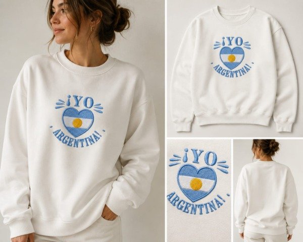 Producto - MATRIZ DE BORDADO YO AMO ARGENTINA 2 TAMAÑOS - 2