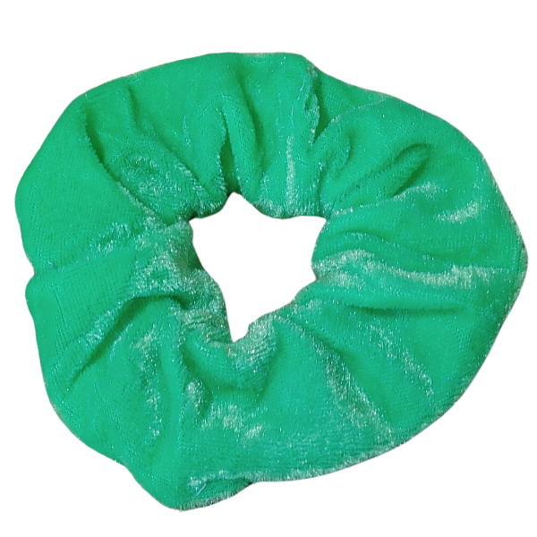Producto - Scrunchies Gomita Para Pelo Plush Liso x unidad - 1