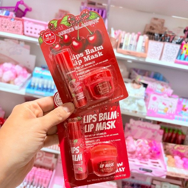 Producto - Set balsamos cherry y frutilla