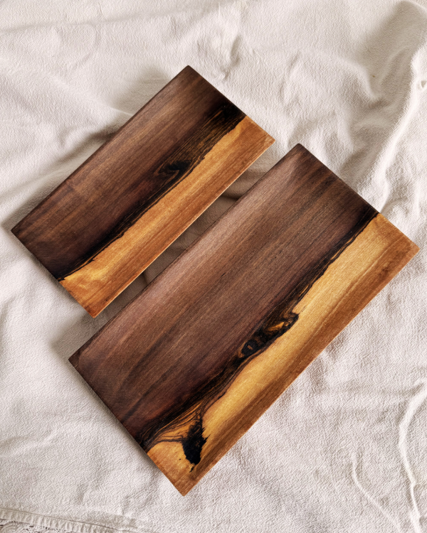 Producto - Set Origen / 2 Bandejas Guayubira