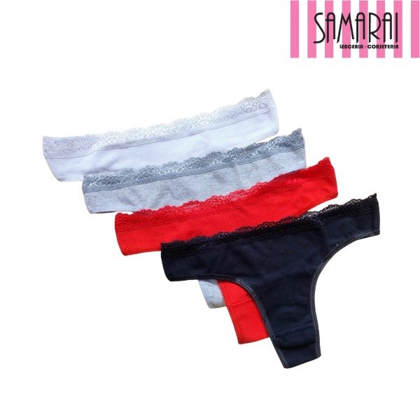 Producto - PACK X3 COLALESS CON PUNTILLA