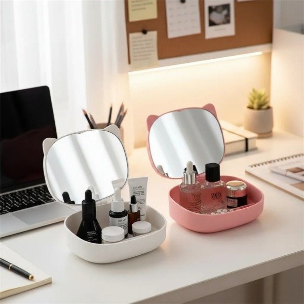 Producto - OT829 ESPEJO CAJA GATITO