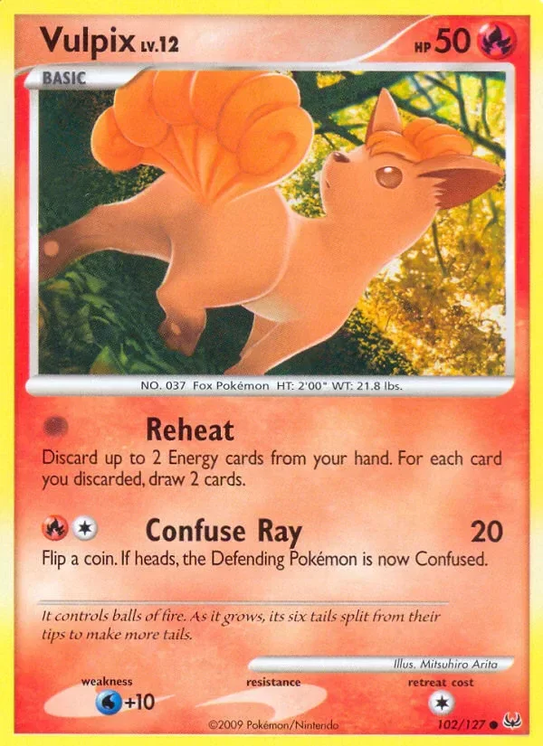 Producto - Vulpix 102/127 Platinum: Base Set