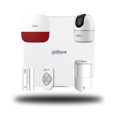 Producto - Kit Alarma Dahua Inalambrico c/Cámara Interior