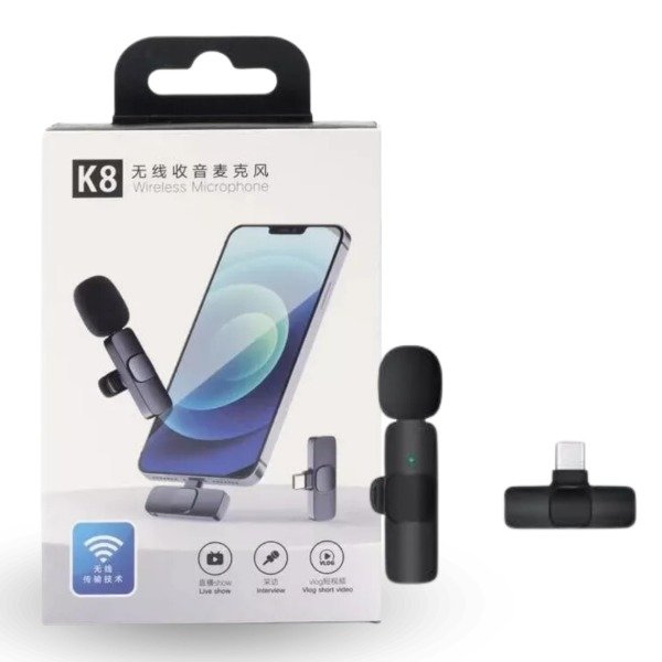 Producto - Microfono Corbatero Inalambrico tipo C