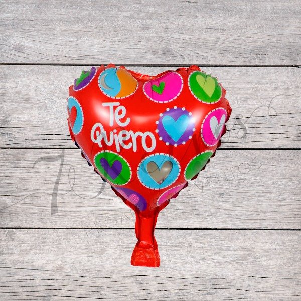 Producto - GLOBO CORAZÓN FRASE ROJO