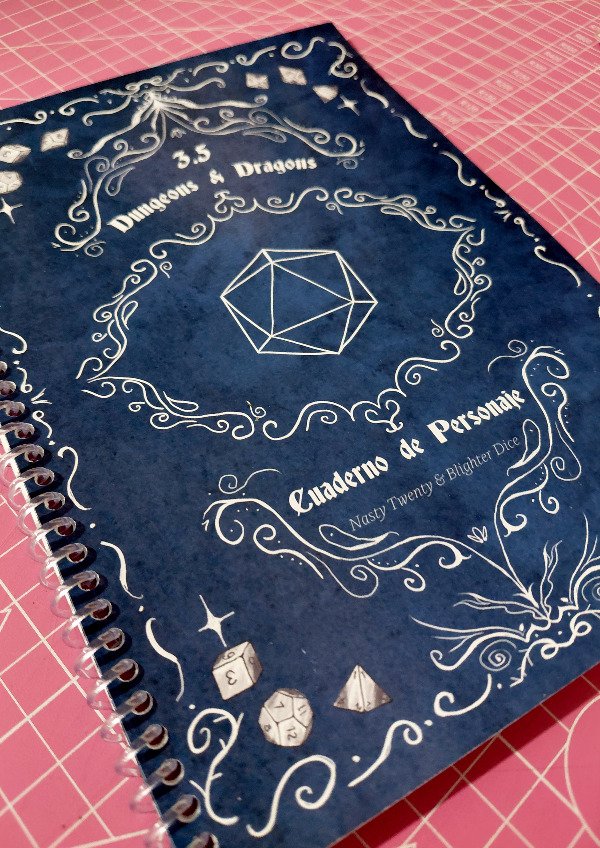 Producto - Cuaderno de Personaje 3.5 - Colab Blighter Dice - 0