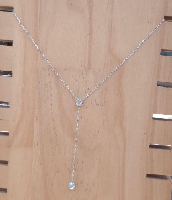 Producto - Collar con Colgante y doble Strass