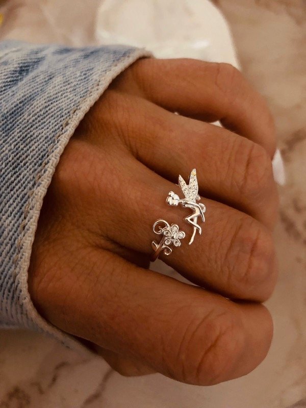 Producto - Anillo Campanita regulable Plata 925