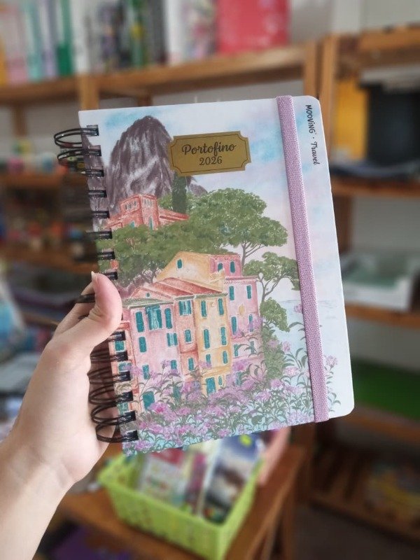 Producto - Agenda Mooving 2026 Pink Travel