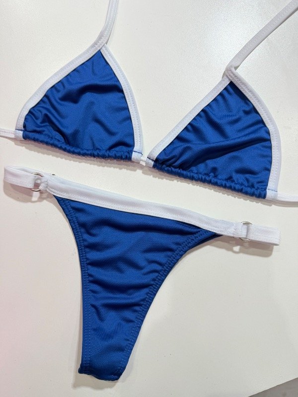 Producto - Bikini azul y blanca