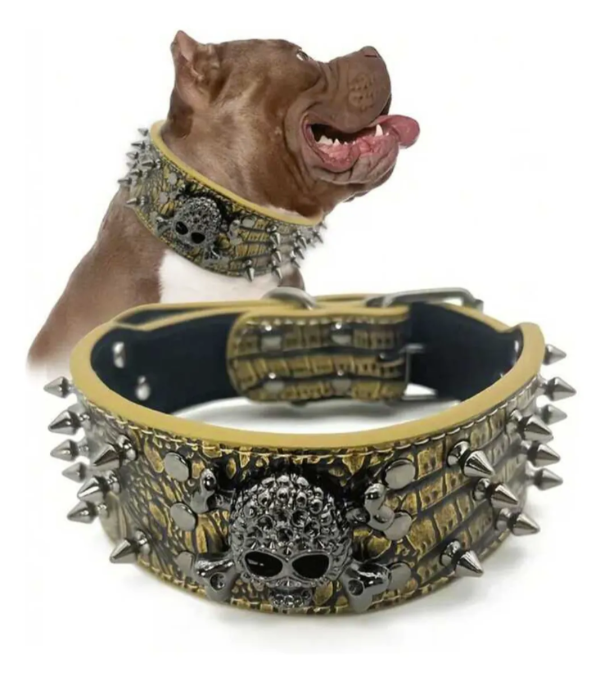 Producto - Collar perro grande. Pitbull Dogo Rotwiller.