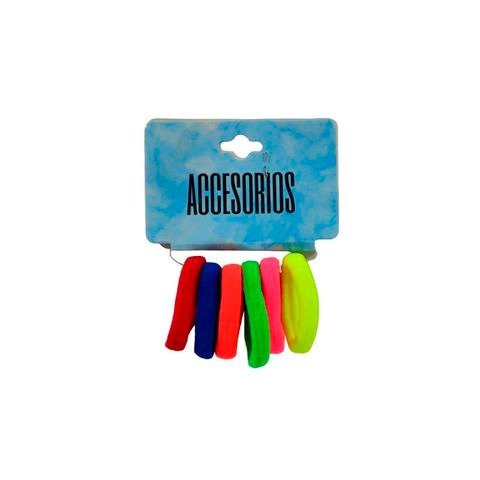 Producto - COLITA PARA EL PELO 3.5CM FLUO X6 UNIDADES