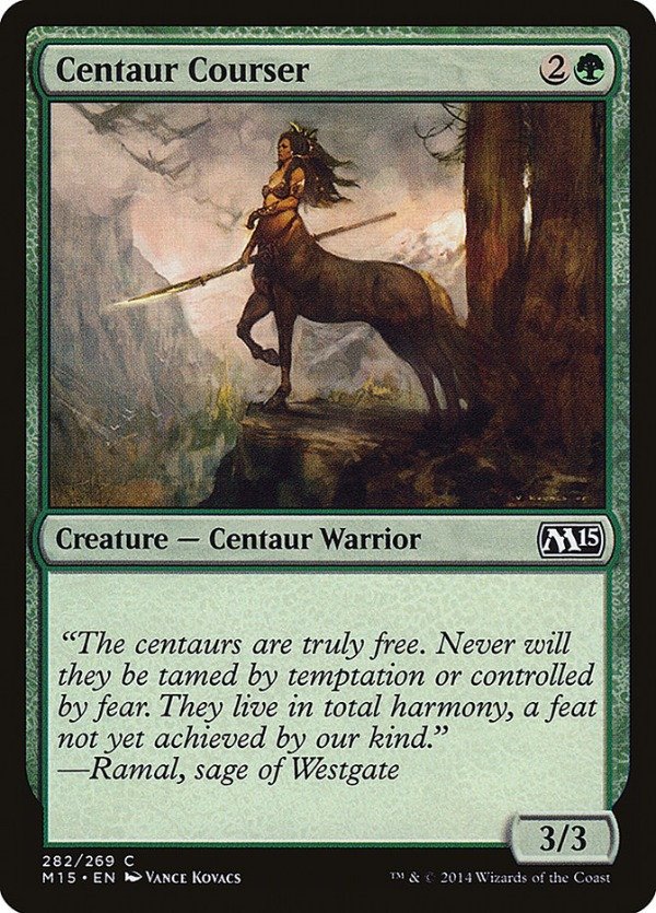 Producto - Centaur Courser  Magic 2015 Core Set