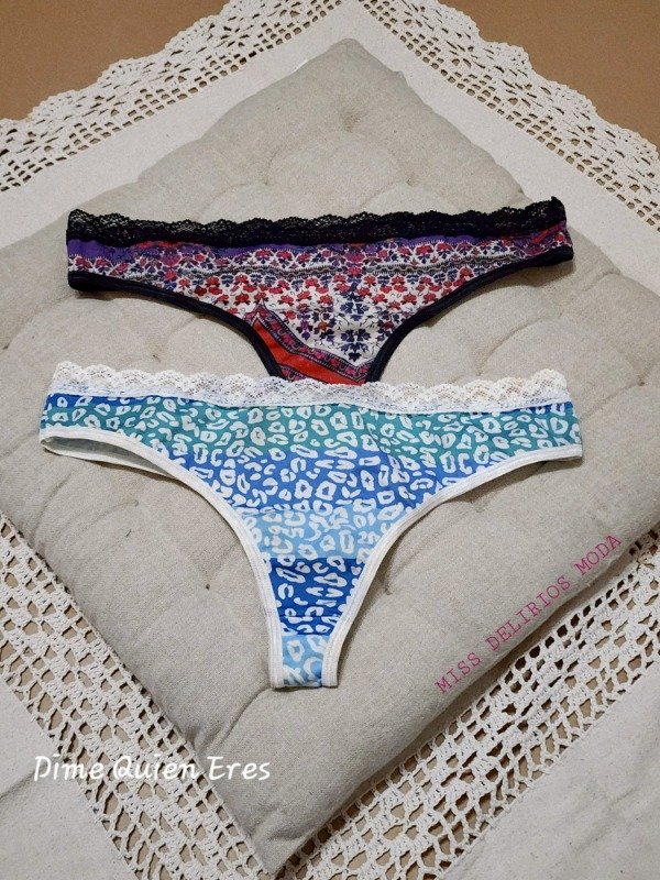 Producto - Pack X2 Bombachas Culoteless Dime Quien Eres