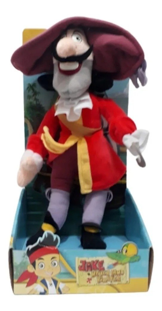 Producto - Jake Y Los Piratas Capitan Hook Garfio Peluche