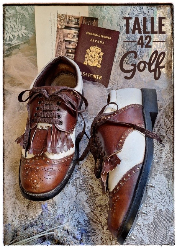 Producto - Zapatos de Hombre Cuero Golf Talle 42