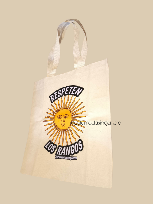 Producto - Tote bag Respeten los rangos argentina