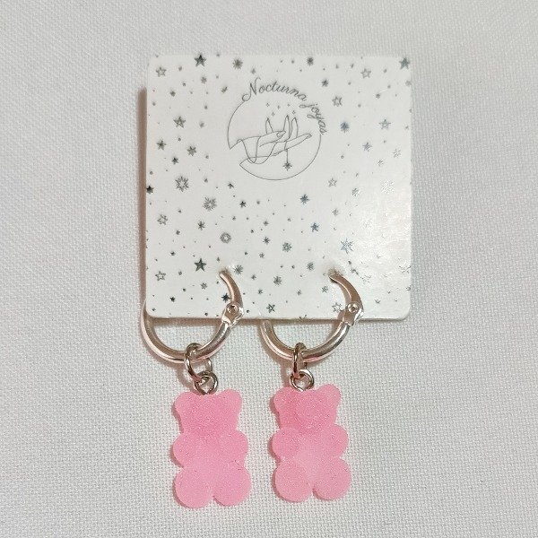 Producto - Aros teddy sugar rosa