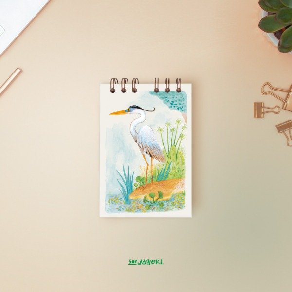 Producto - Libreta A6 / Garza Mora