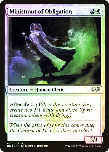 Producto - Ministrant of Obligation Foil  Ravnica Allegiance