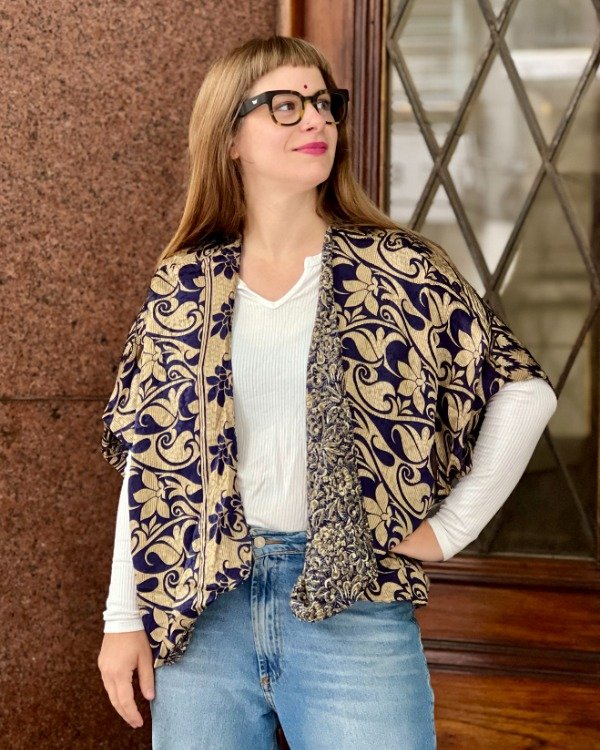 Producto - Kimono  Reversible Govinda. Talle único