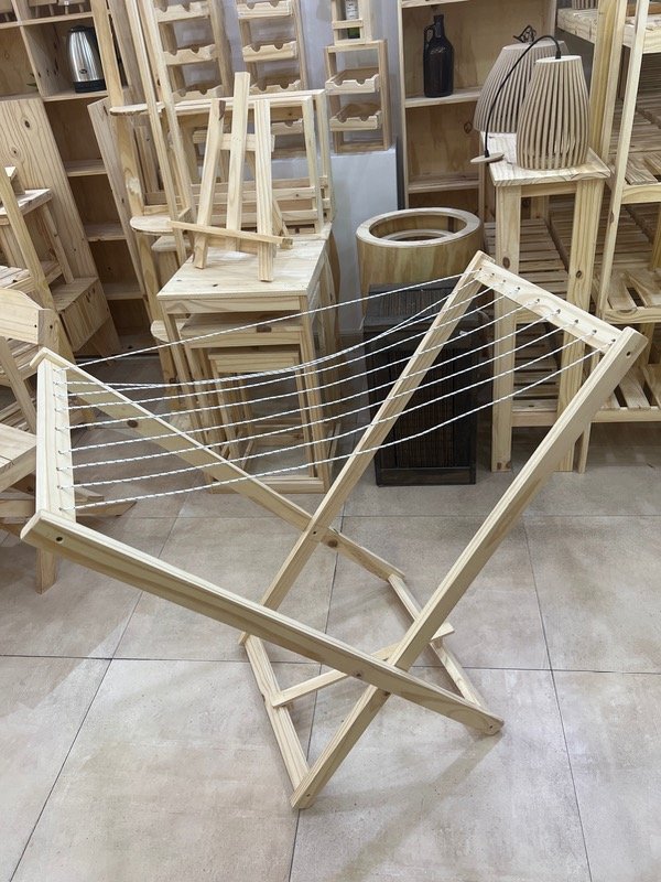 Producto - Tender De Madera Plegable Nordico - 0