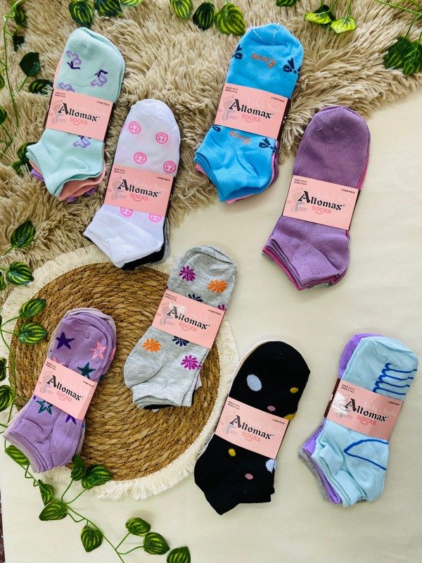 Producto - Soquetes dama Altomax estampa