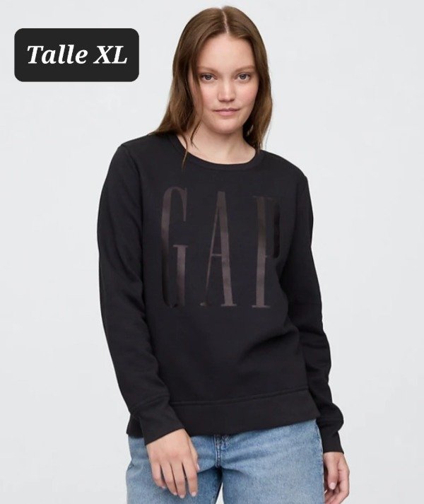 Producto - Buzo con friza gap talle XL negro