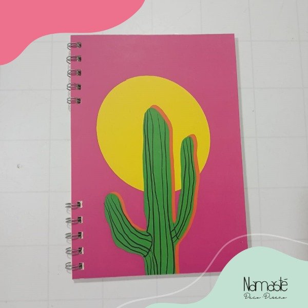 Producto - Cuaderno planificador Cactus