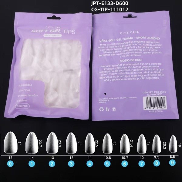 Producto - Soft gel Almendra corta