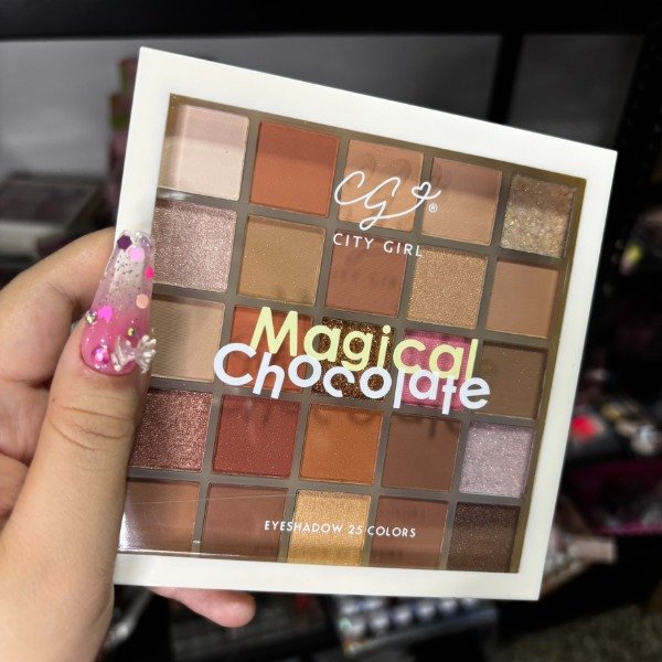 Producto - Paleta de 25 sombras Magical Chocolate City Girl