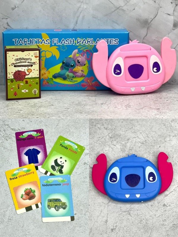 Producto - TARJETA FLASH PARLANTE DE STITCH