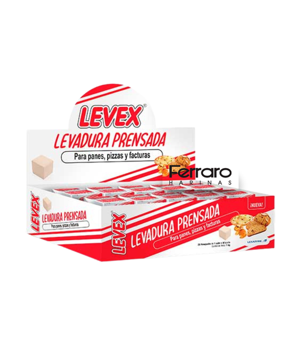 Producto - Levadura Fresca Levex caja x 10