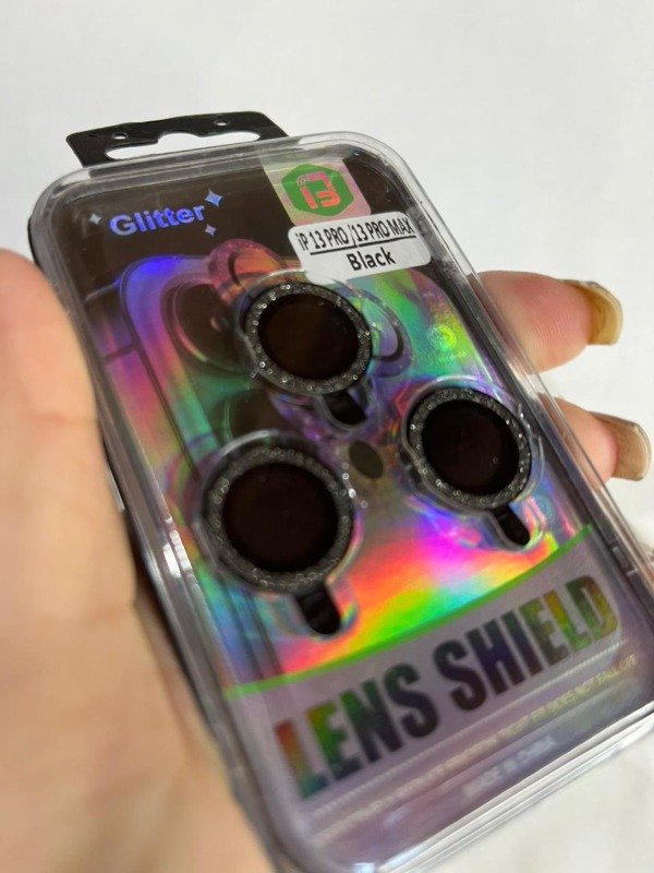 Producto - Iph 13 pro y iph 13 pro max protector de camara brillo negro