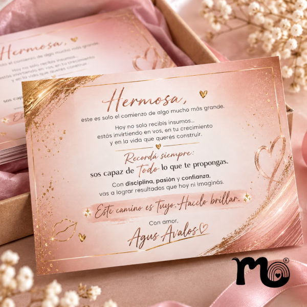 Producto - Tarjetón personalizado
