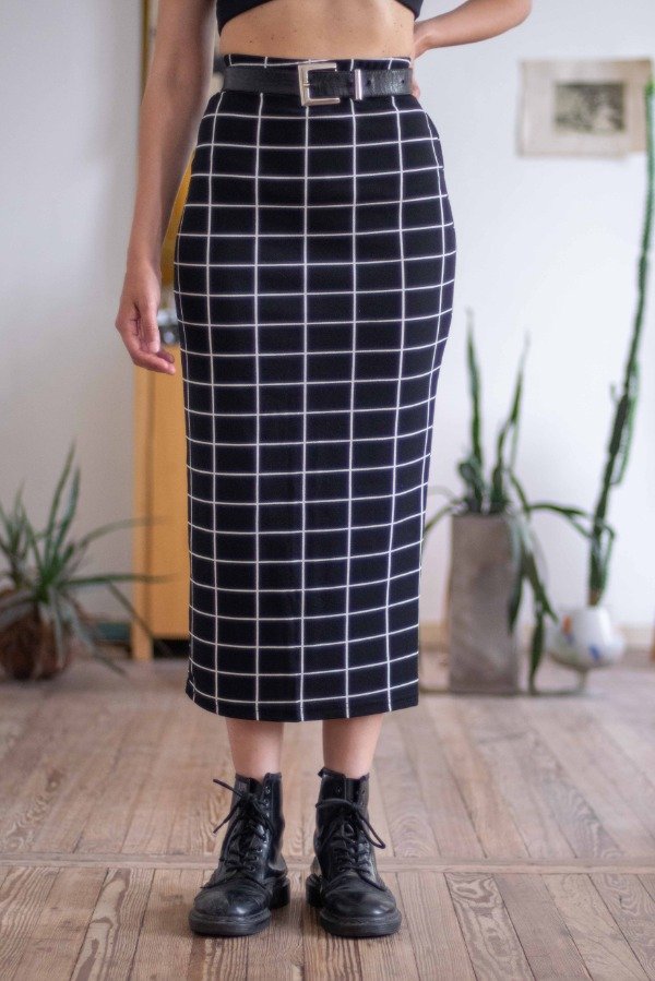 Producto - Falda Grilla Talle:M