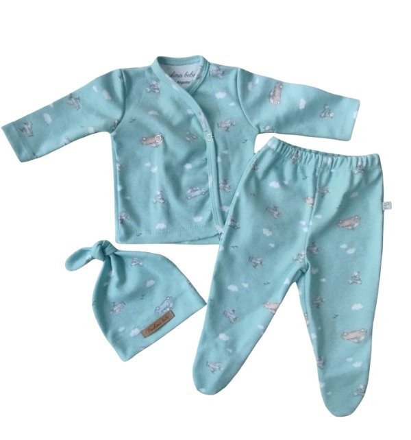 Producto - Ajuar de 3 piezas autitos