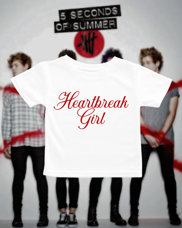 Heartbreak girl baby tee