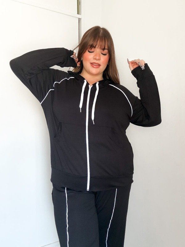 Producto - Campera LÍNEAS - modal viscosa