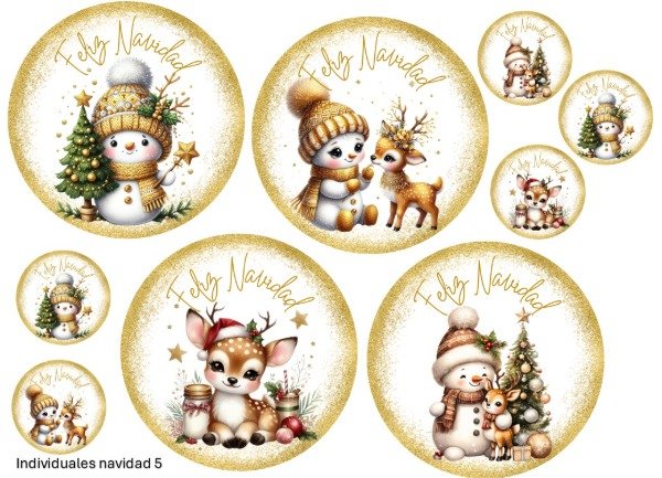 Producto - LAMINA NAVIDAD INDIVIDUAL 5