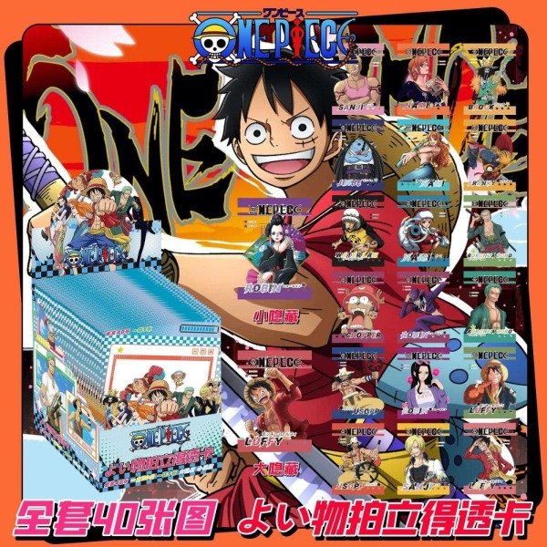 Producto - BLIND Box. ONE PIECE - Pack 5x Photocards c/transparencia (Por unidad)